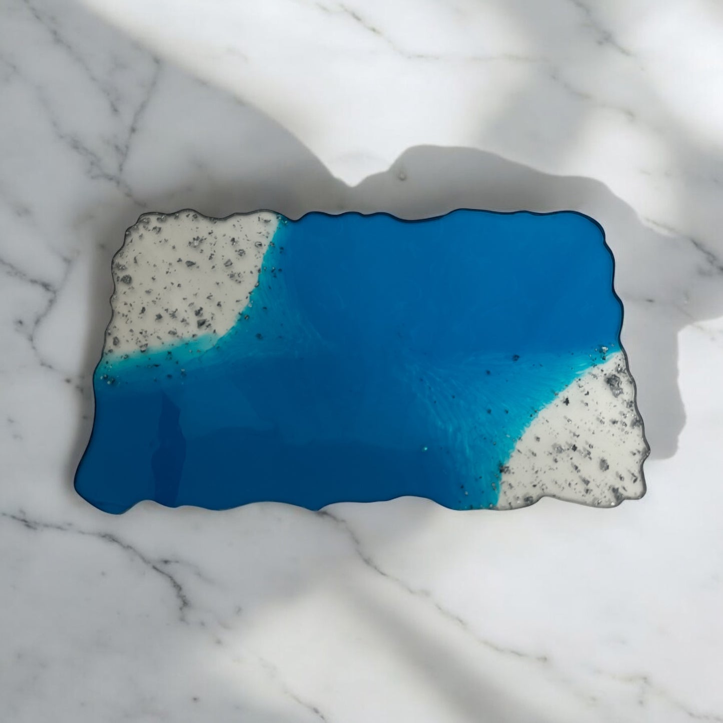 Resin-Tablet aus handgefertigten Resin - vielseitig einsetzbar und einzigartig