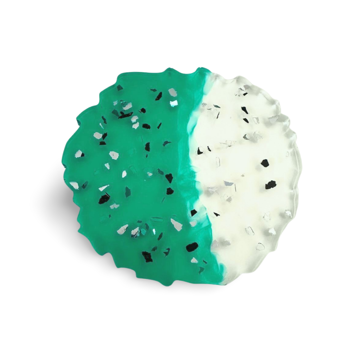 Untersetzer im stilvollen Design aus handgefertigten Resin