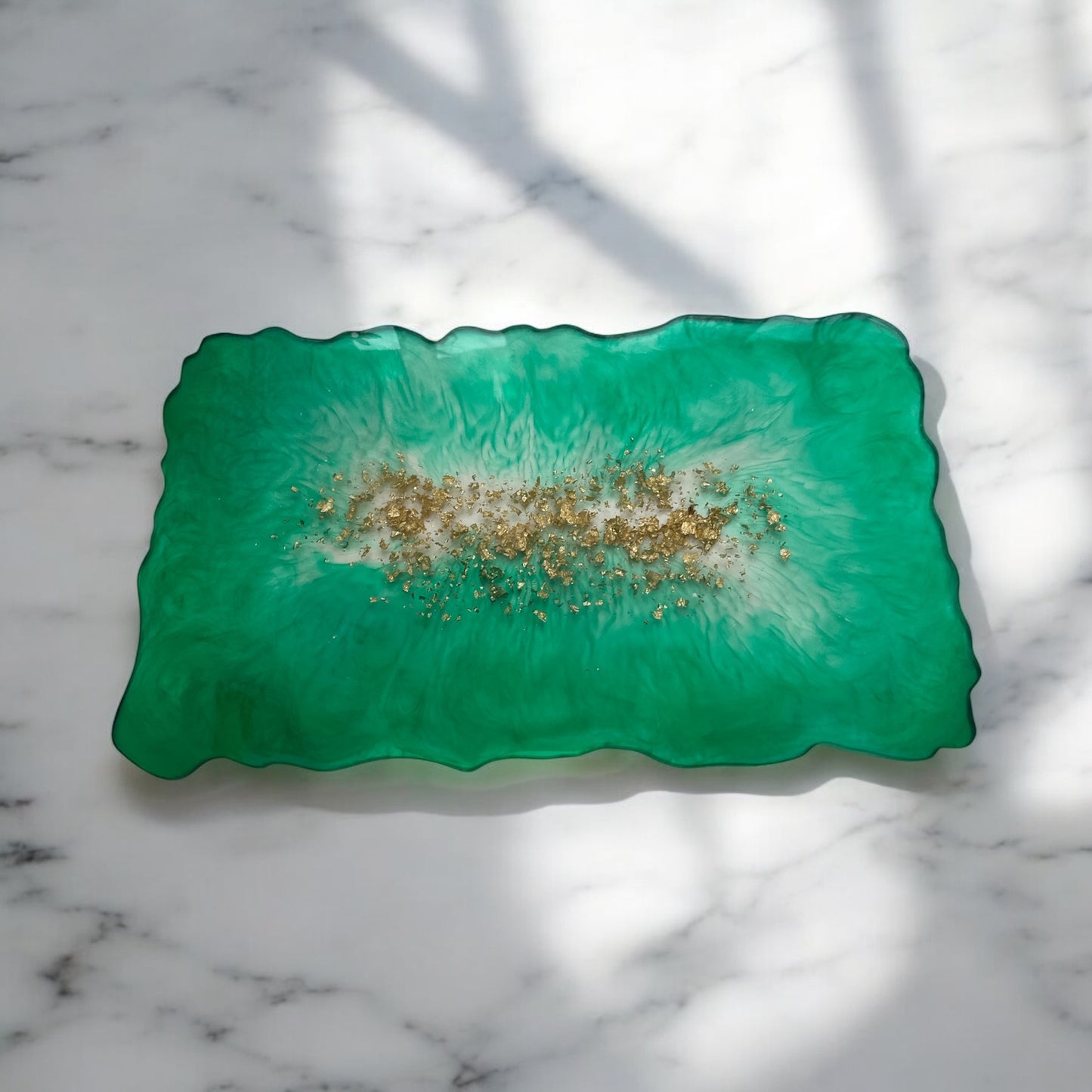 Resin-Tablet aus handgefertigten Resin - vielseitig einsetzbar und einzigartig