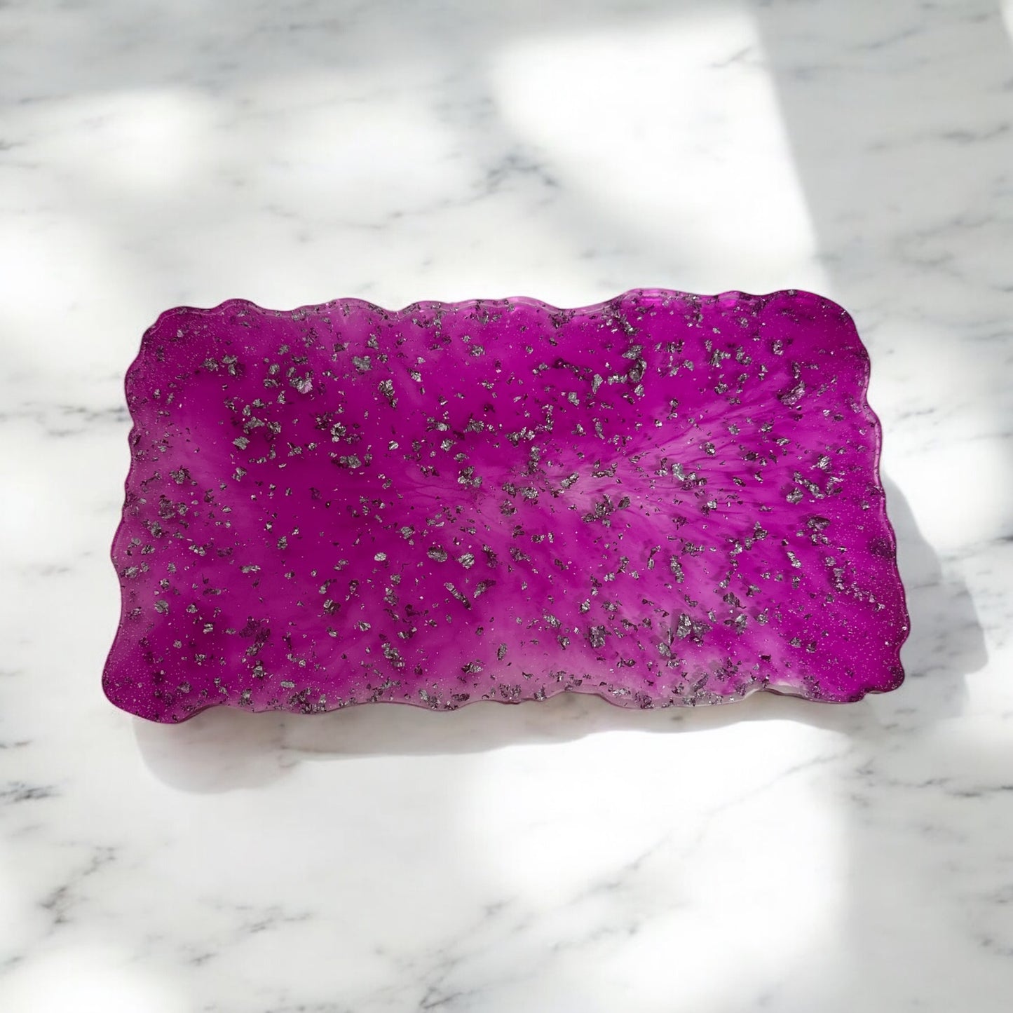 Resin-Tablet aus handgefertigten Resin - vielseitig einsetzbar und einzigartig