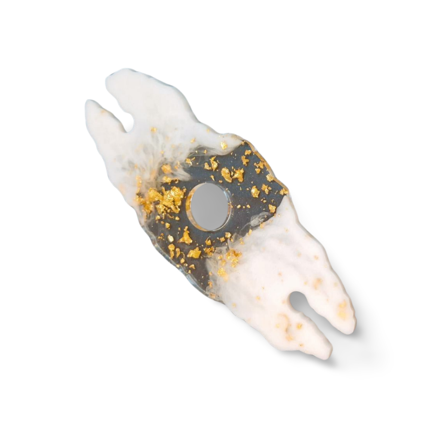 Weinhalterungs-Set aus handgefertigten Resin - Eleganz trifft auf Funktionalität