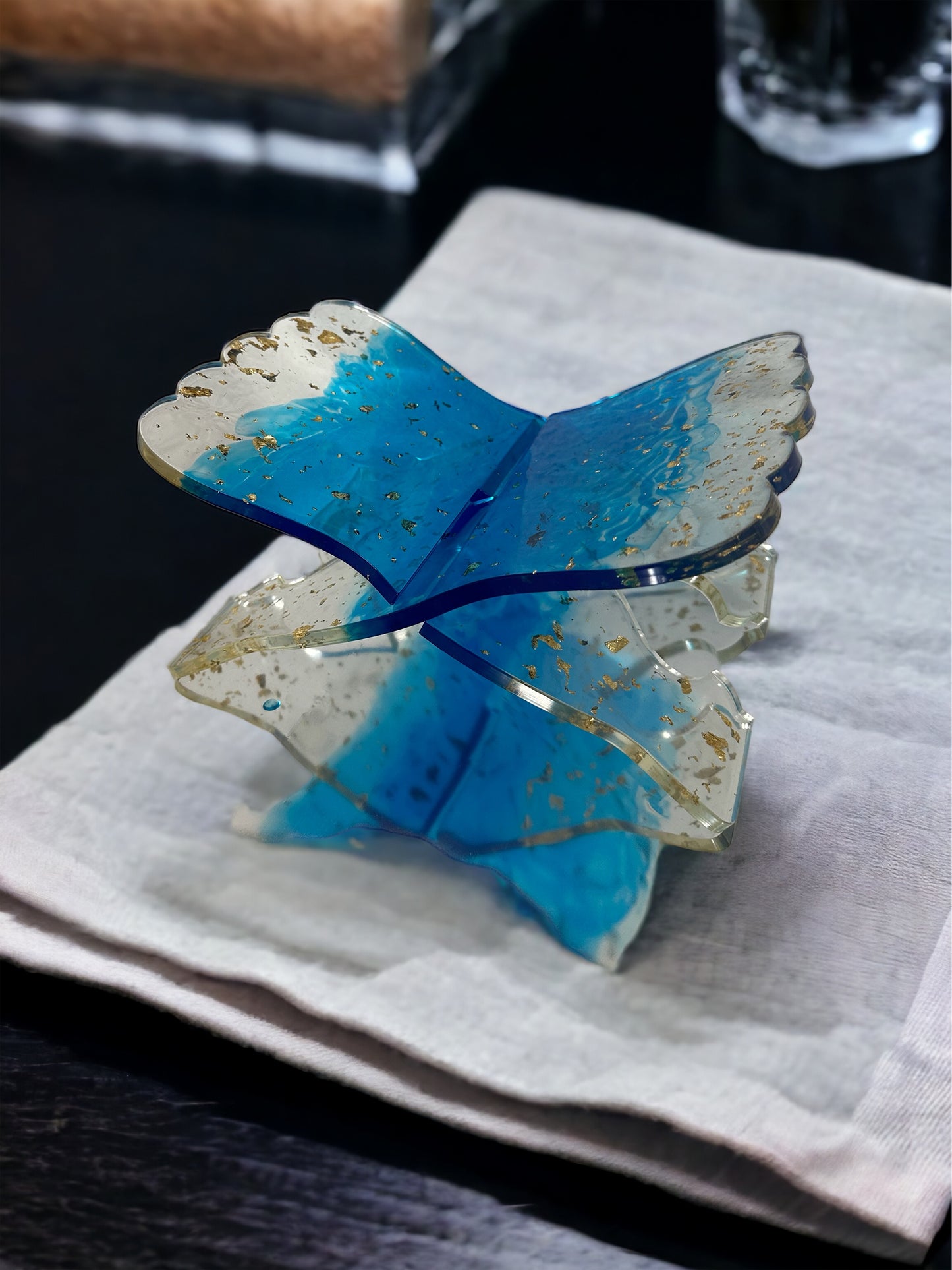 Buchständer aus handgefertigten Resin - Lesen mit Komfort und Stil