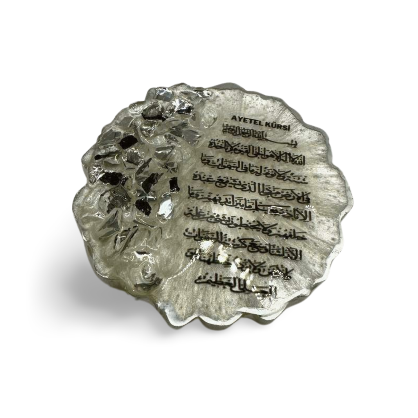 Rundwellig förmige Schlüssel/Autospiegelanhänger aus handgefertigten Resin