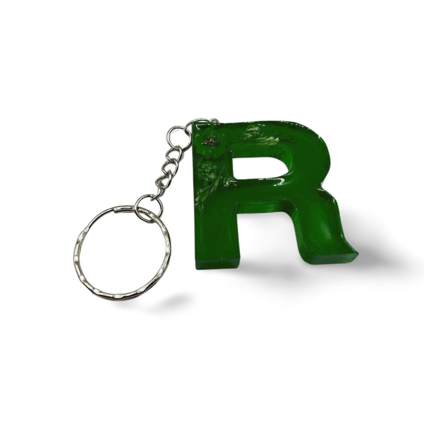 Buchstaben Schlüssel/Autospiegelanhänger aus handgefertigten Resin