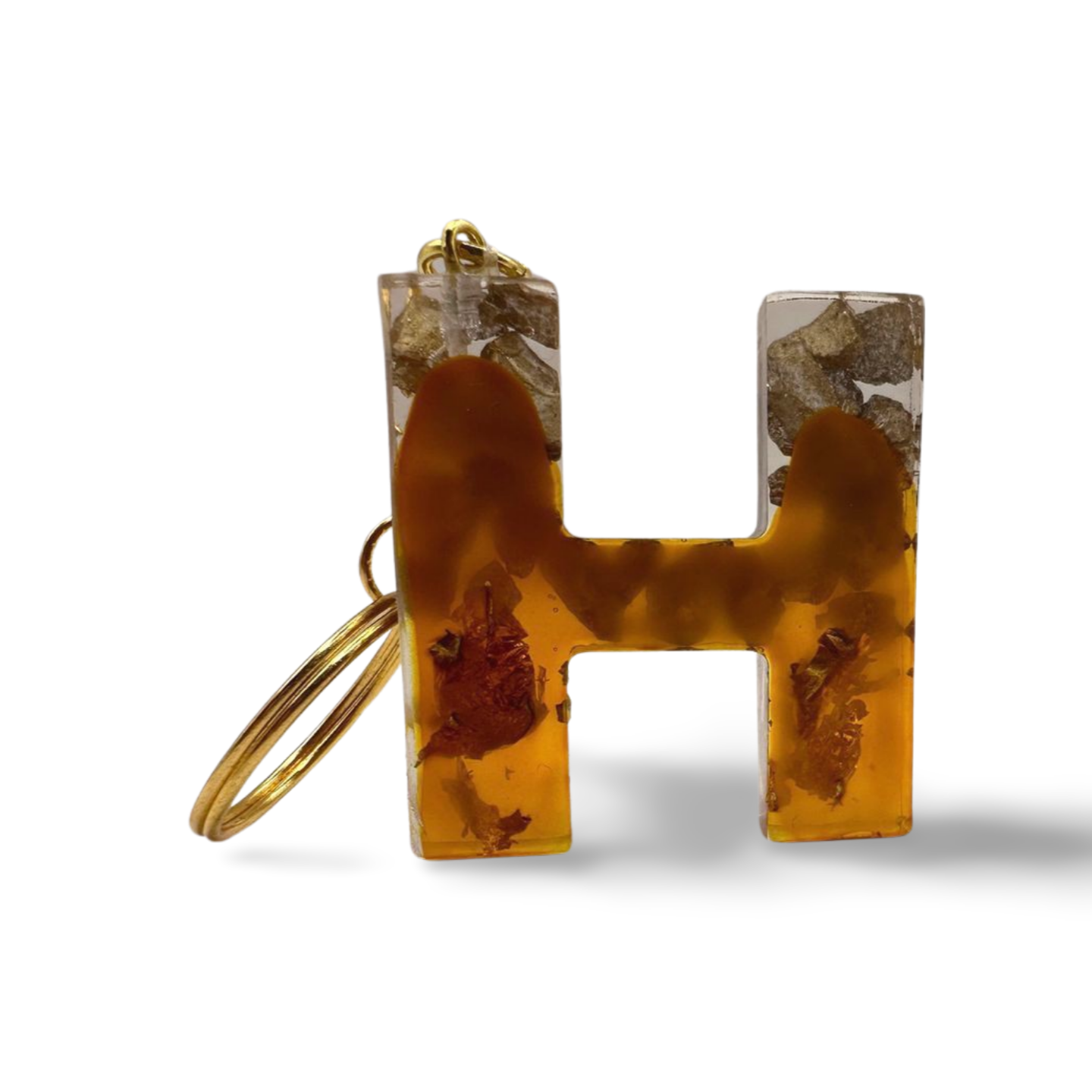 Buchstaben Schlüssel/Autospiegelanhänger aus handgefertigten Resin
