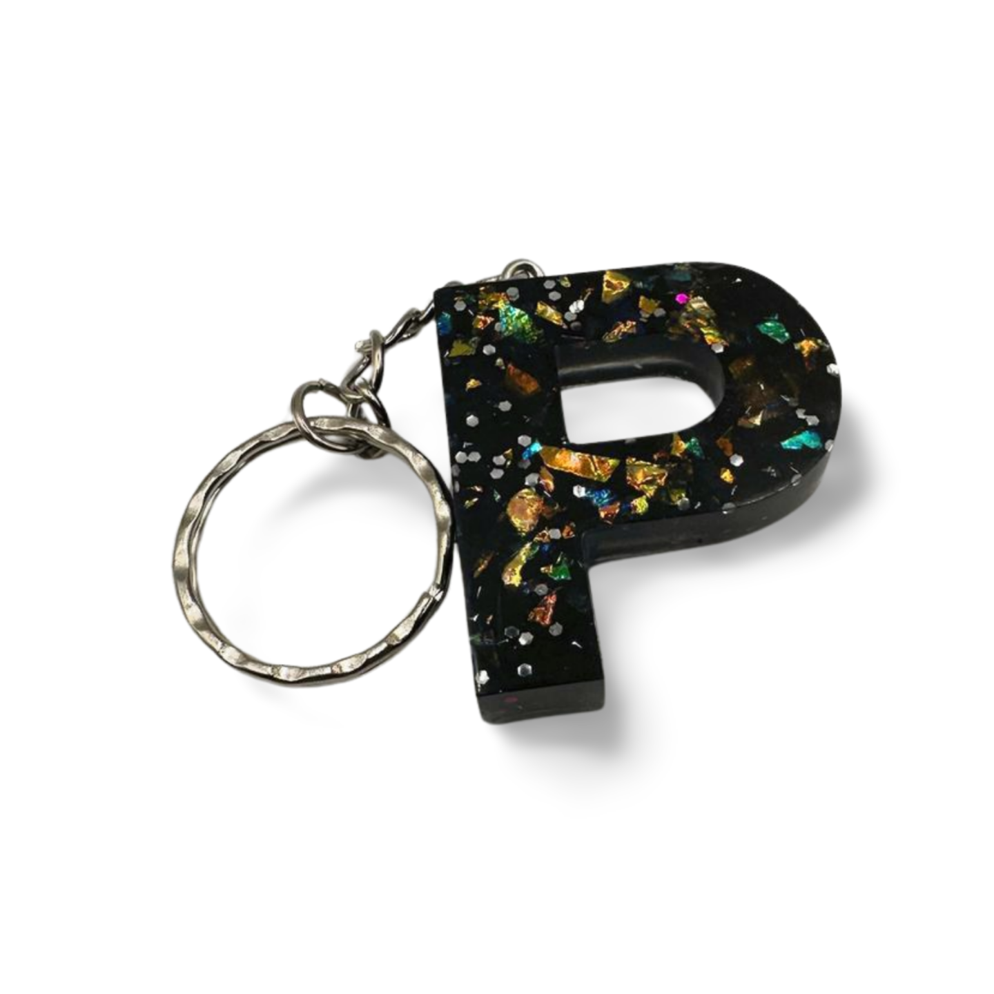 Buchstaben Schlüssel/Autospiegelanhänger aus handgefertigten Resin